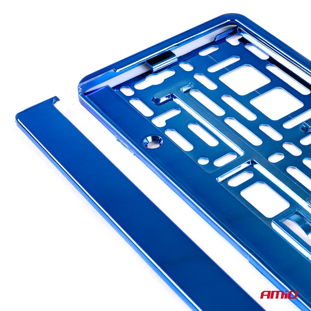 Numbrimärgi hoidik – metalliksinine, AMIO-03174