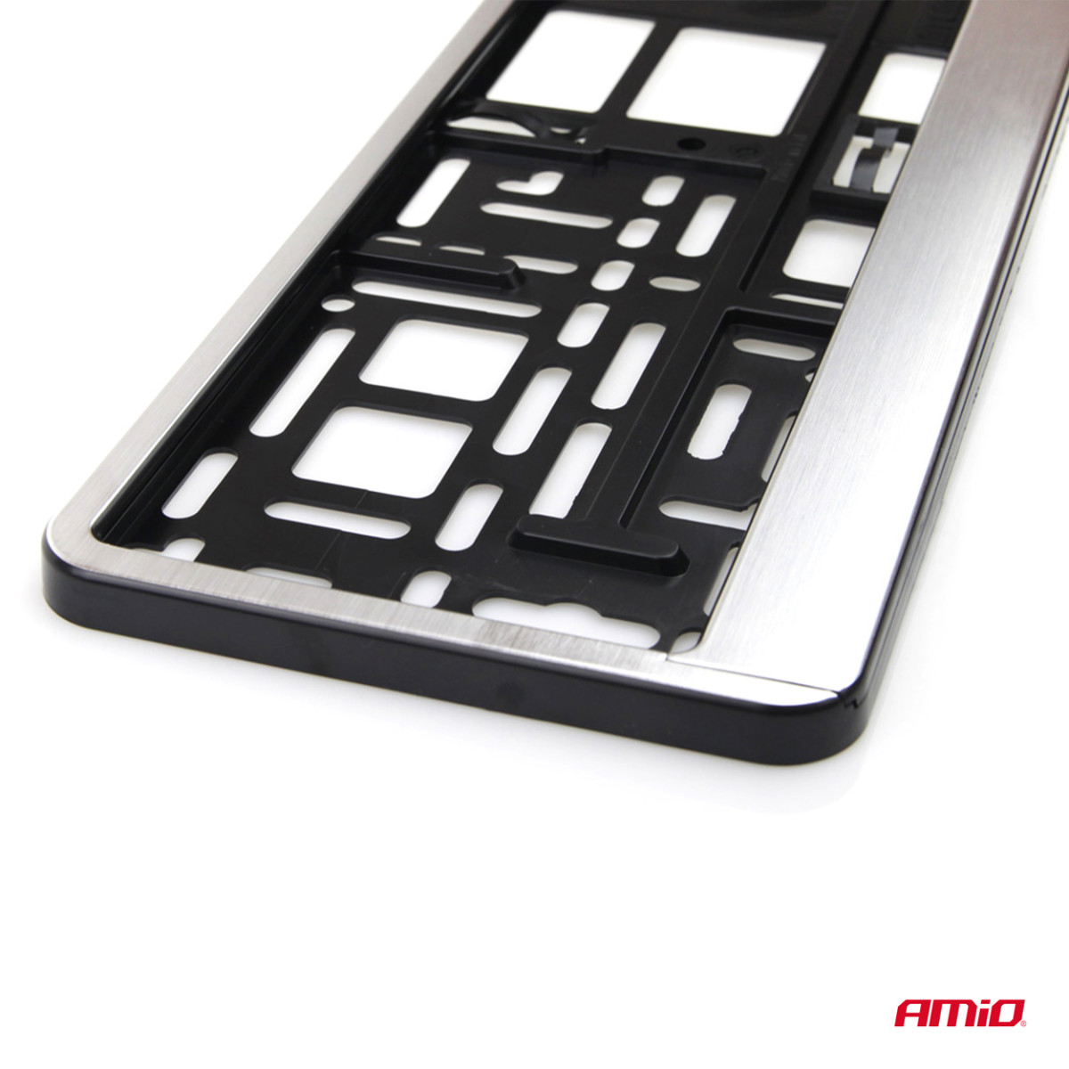 Numbrimärgi hoidik – harjatud hõbedane, AMIO-01646