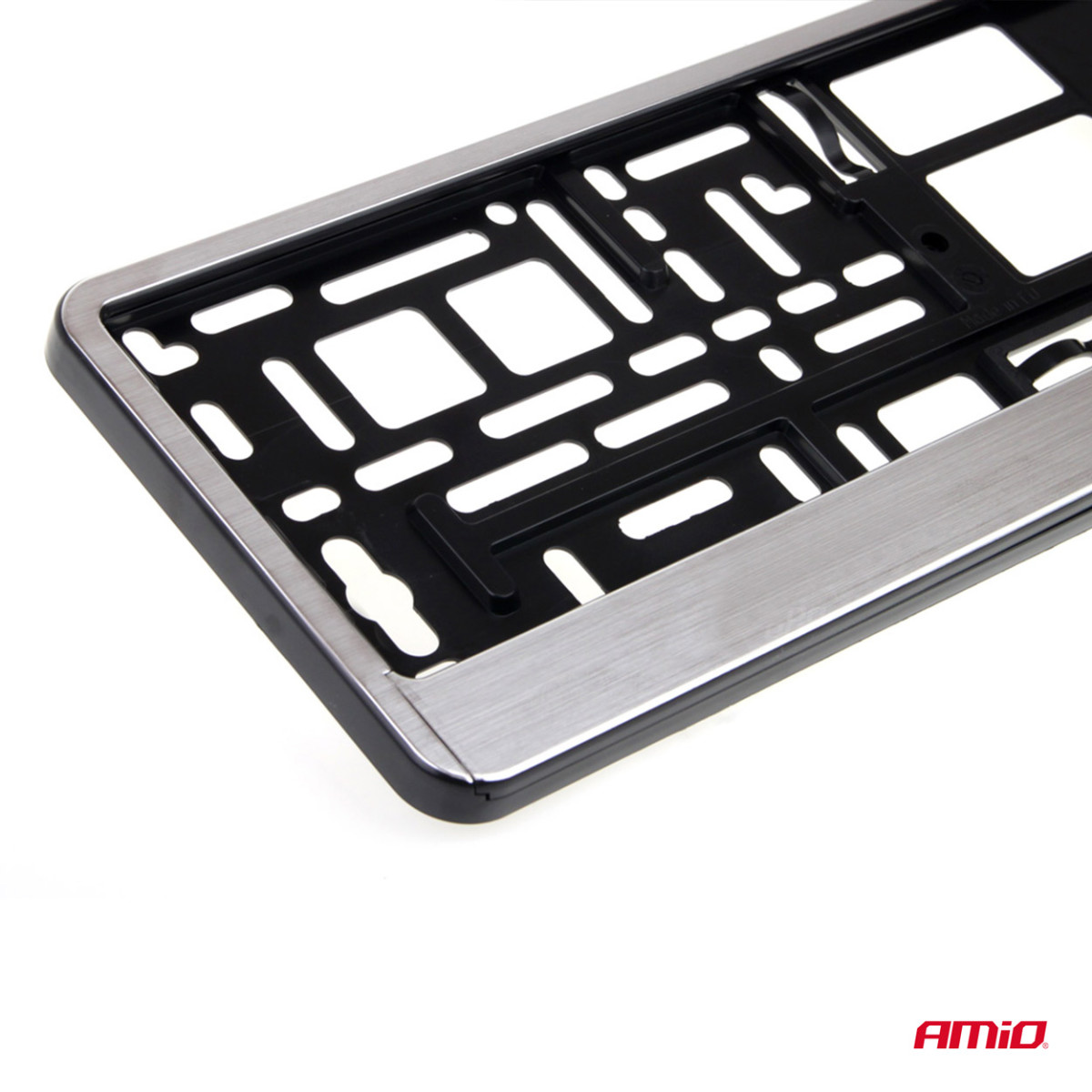 Numbrimärgi hoidik – harjatud hõbedane, AMIO-01646