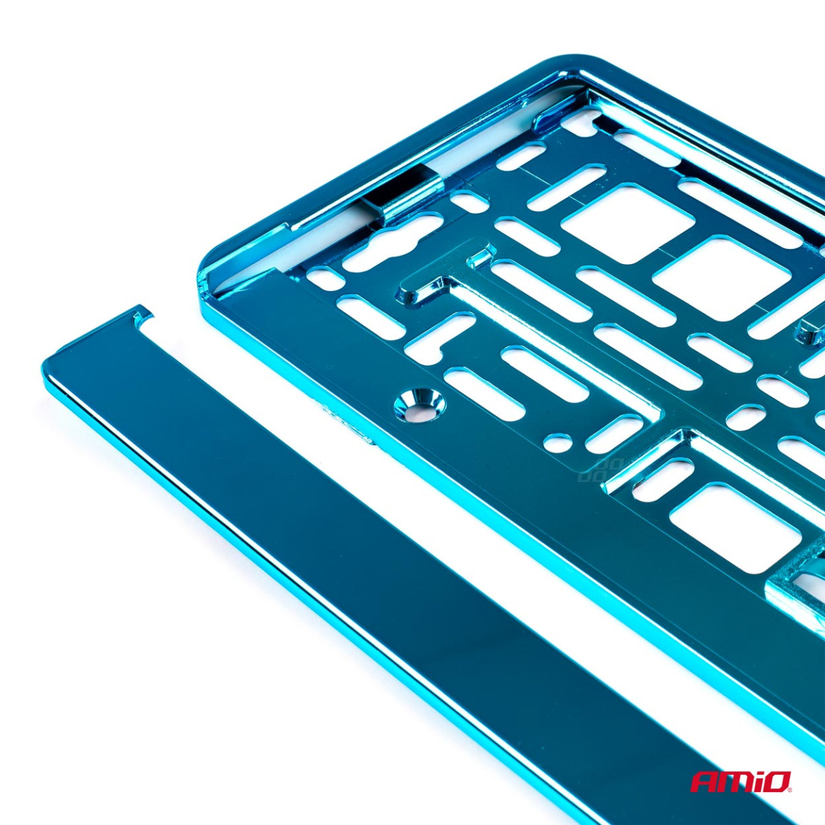 Numbrimärgi hoidik – metallik-türkiissinine, AMIO-03177