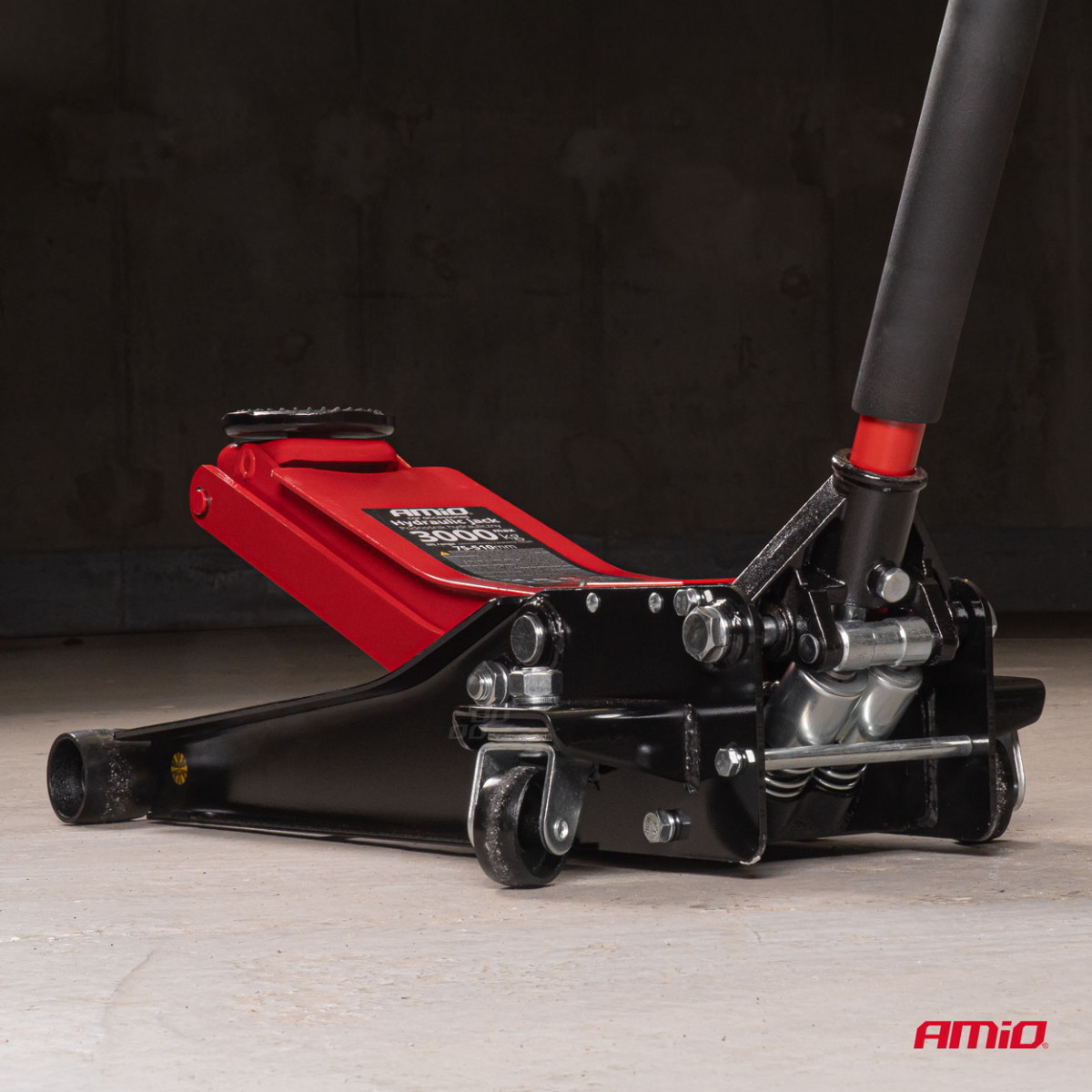 Madala profiiliga hüdrauliline tõstuk 3000 kg, 75–510 mm, CE, AMIO-04215