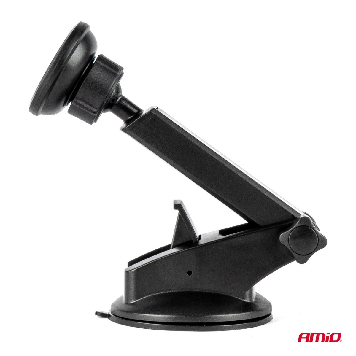 Magnetiline reguleeritav telefonihoidik klaasil AMiO-04145