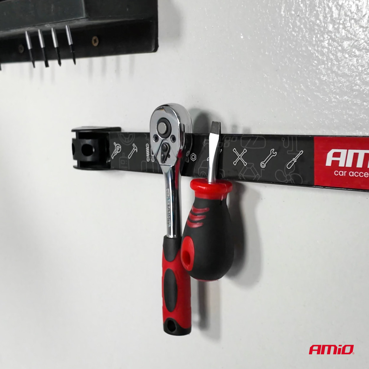 Magnetilised tööriistaribad, 3 tk komplekt (20 cm, 30,5 cm, 46 cm) AMIO-04263