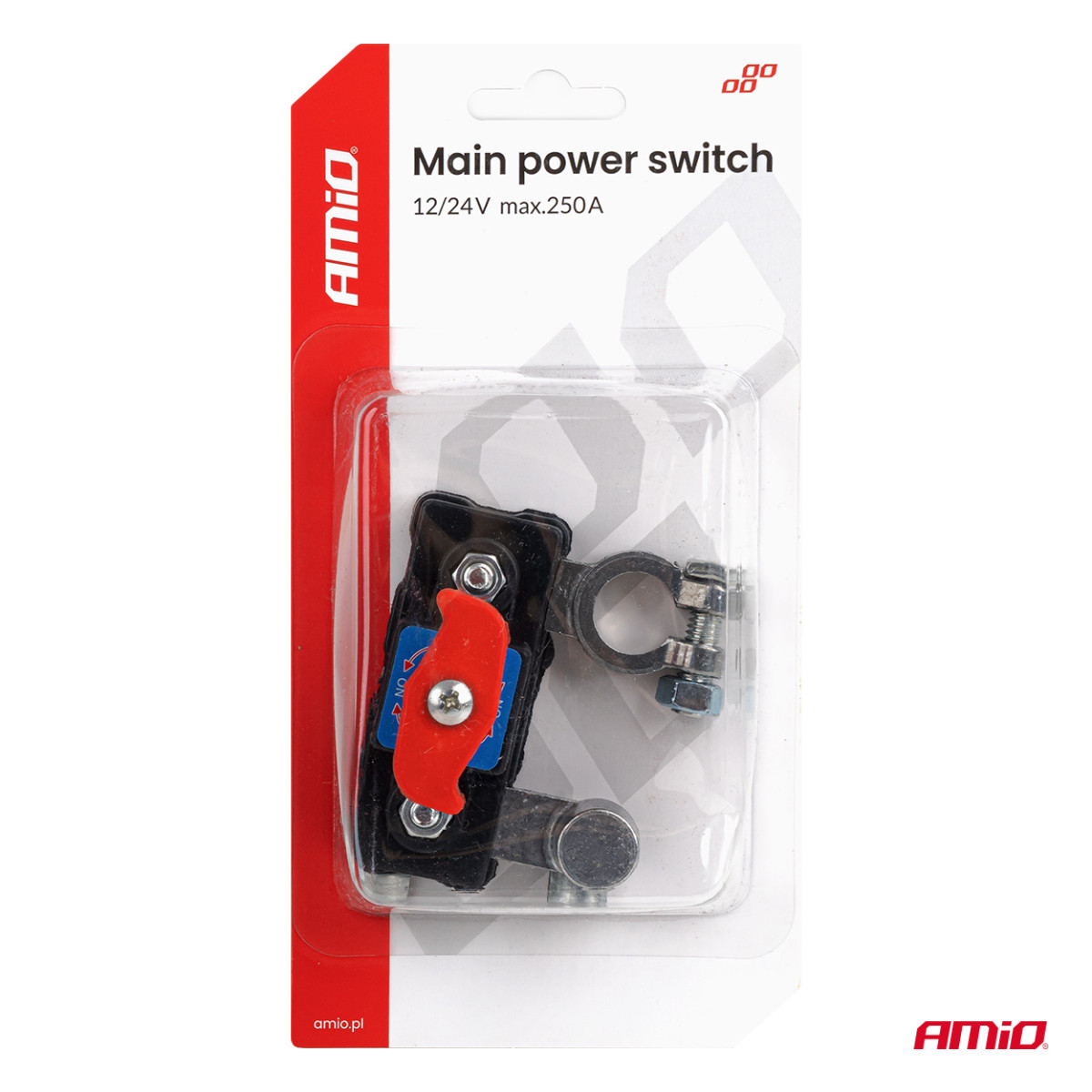 Aku pealüliti 12/24V 250A AMIO-04831