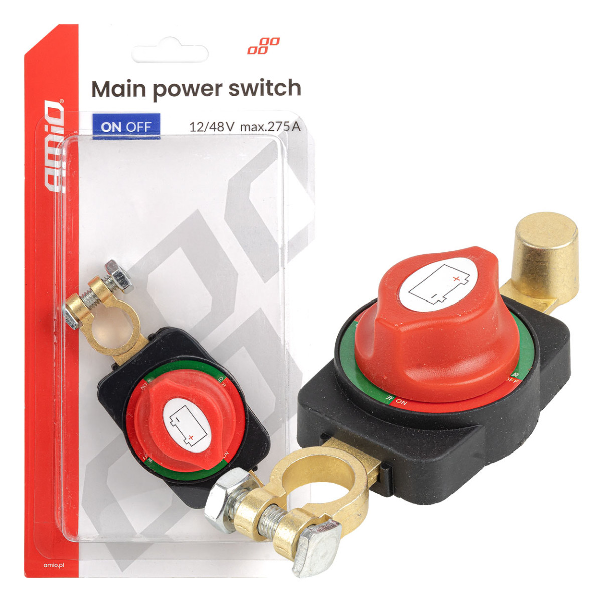 Aku pealüliti 12-48V 275A AMIO-04830