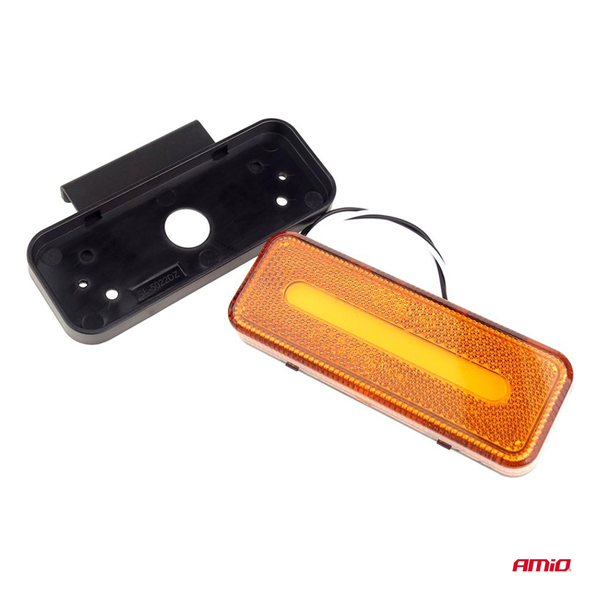 LED-gabariidituli AMiO OM-02-O, ristkülikukujuline, oranž