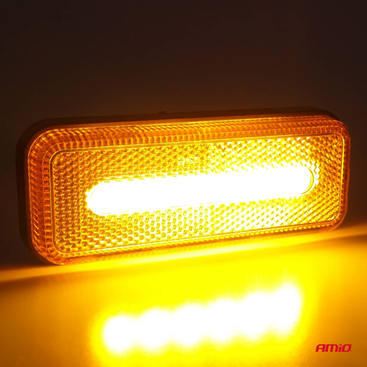 LED-gabariidituli AMiO OM-02-O, ristkülikukujuline, oranž