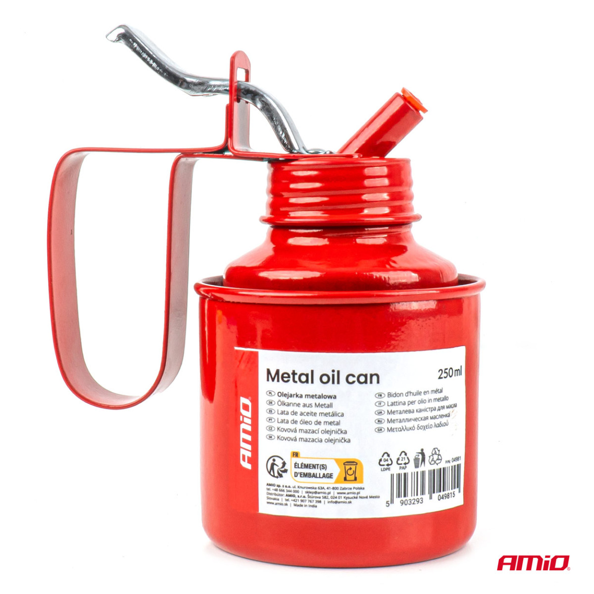 Metallist määrdepüstol, 250 ml, AMIO-04981