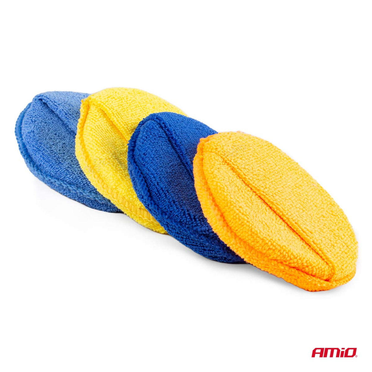 Mikrokiust poleerimiskäsnad, 125 mm, 4 tk.