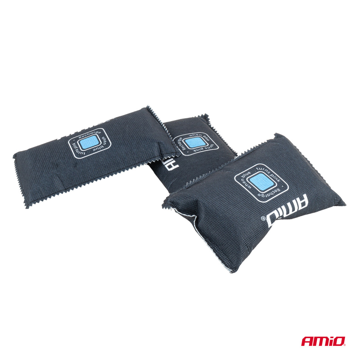 Auto niiskuseimaja indikaatoriga, 3 × 400 g AMIO-04878
