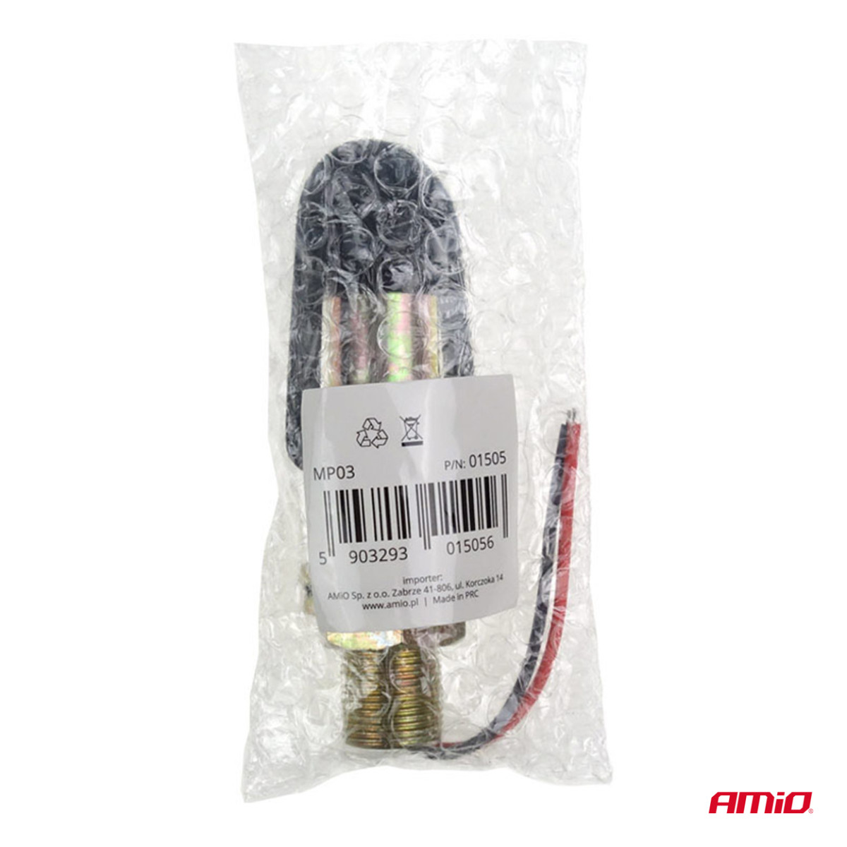 Hoiatustule kinnitusklamber "I" tüüpi 24mm MP03 AMIO-01505