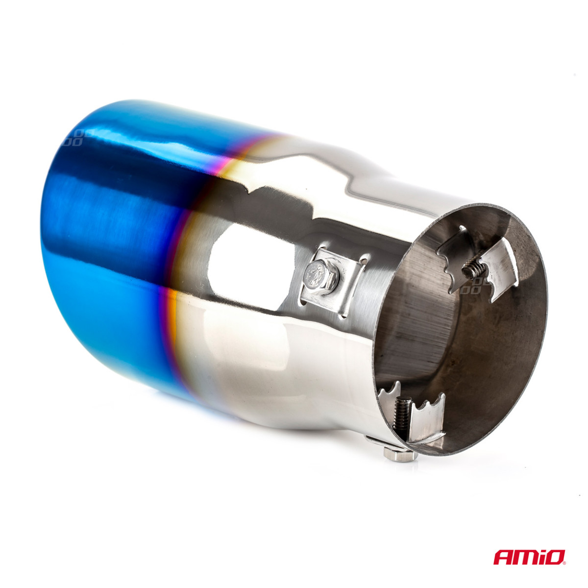 Summuti ots 48-65 mm, roostevaba teras, poleeritud metalli efekt, AMIO-02198