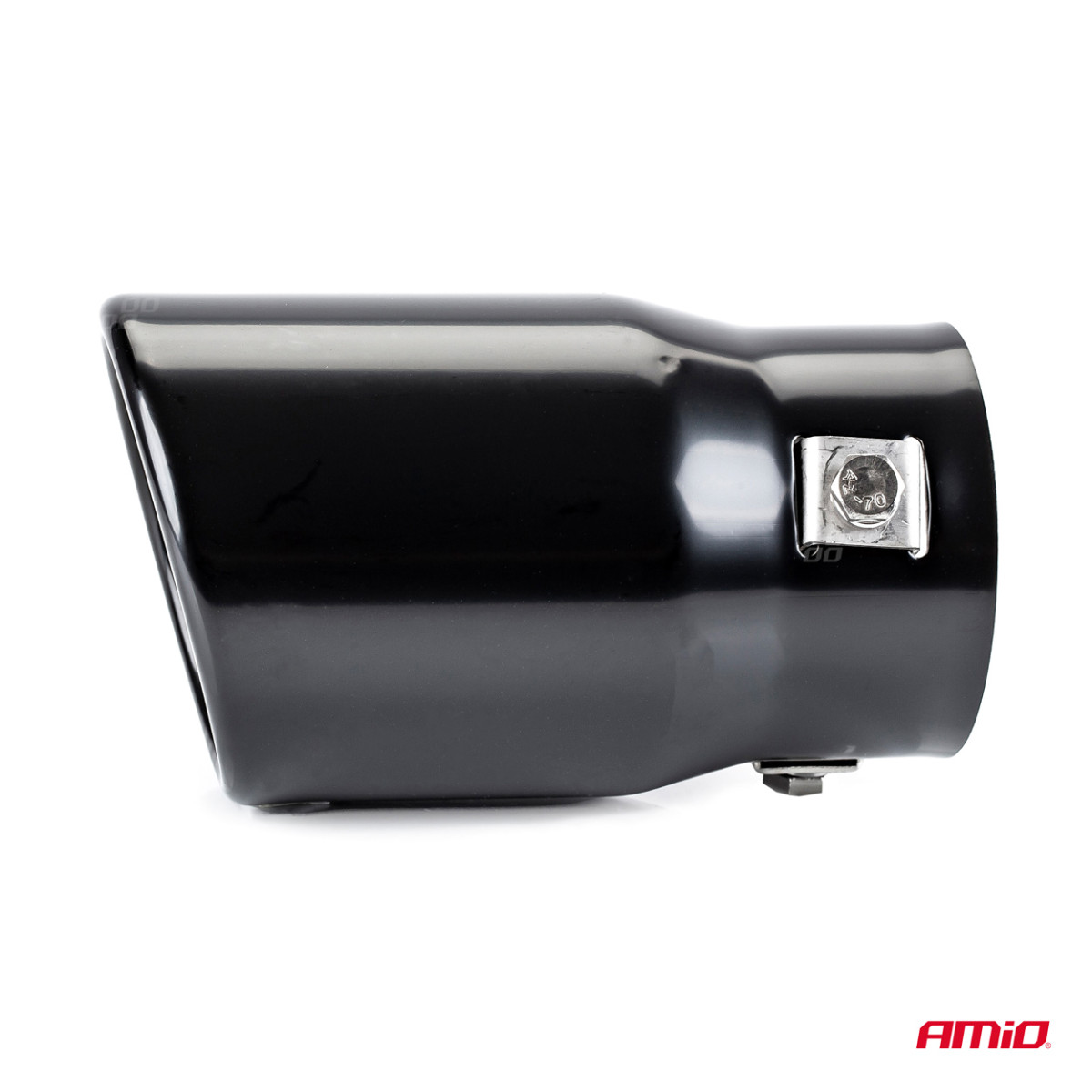 Summuti ots 43-62 mm, roostevaba teras, must, AMIO-01317