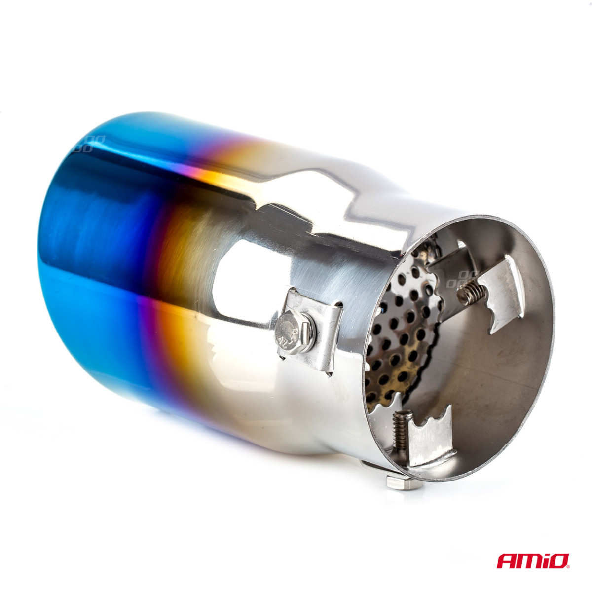 Summuti ots 43–62 mm, roostevaba teras, poleeritud metalli efekt, AMIO-02197