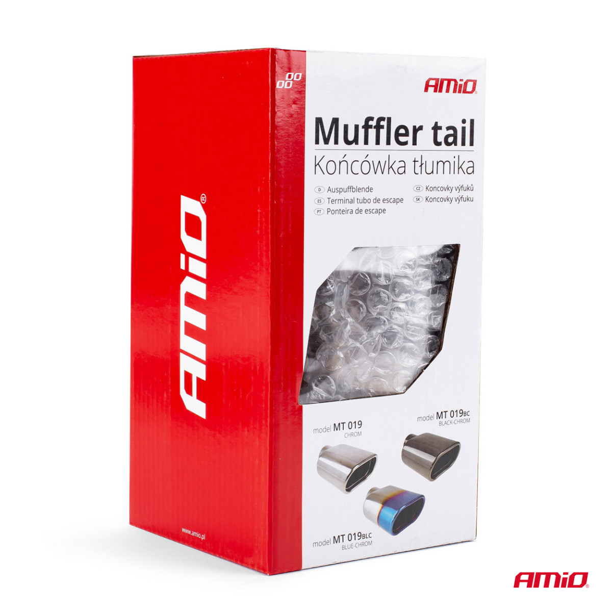 Summuti ots 33-50 mm, roostevaba teras, kroomitud, AMIO-02190