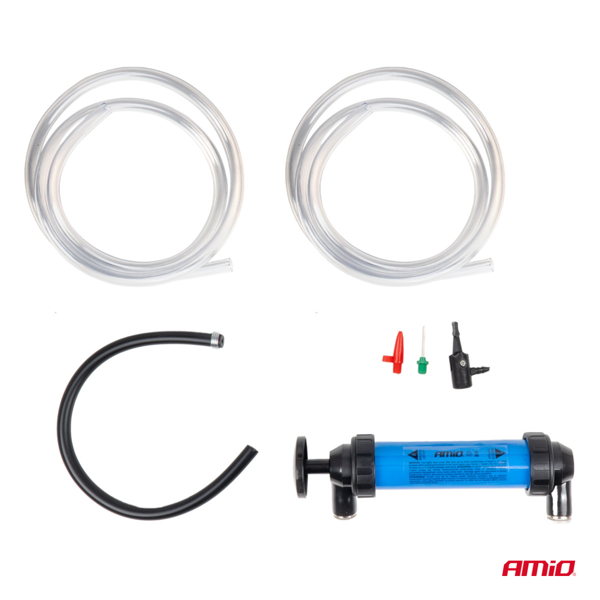 Multifunktsionaalne manuaalne vedelikupump kiirühendusega AMIO-04262