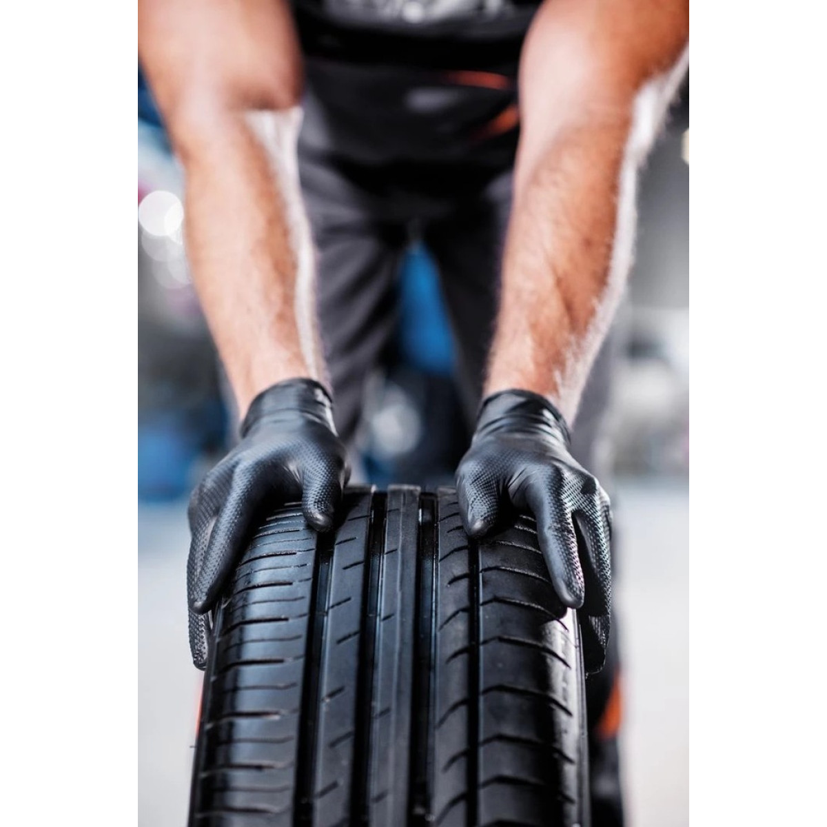 Nitriilkindad GoGrip sinised, suurus XL, 50 tk.