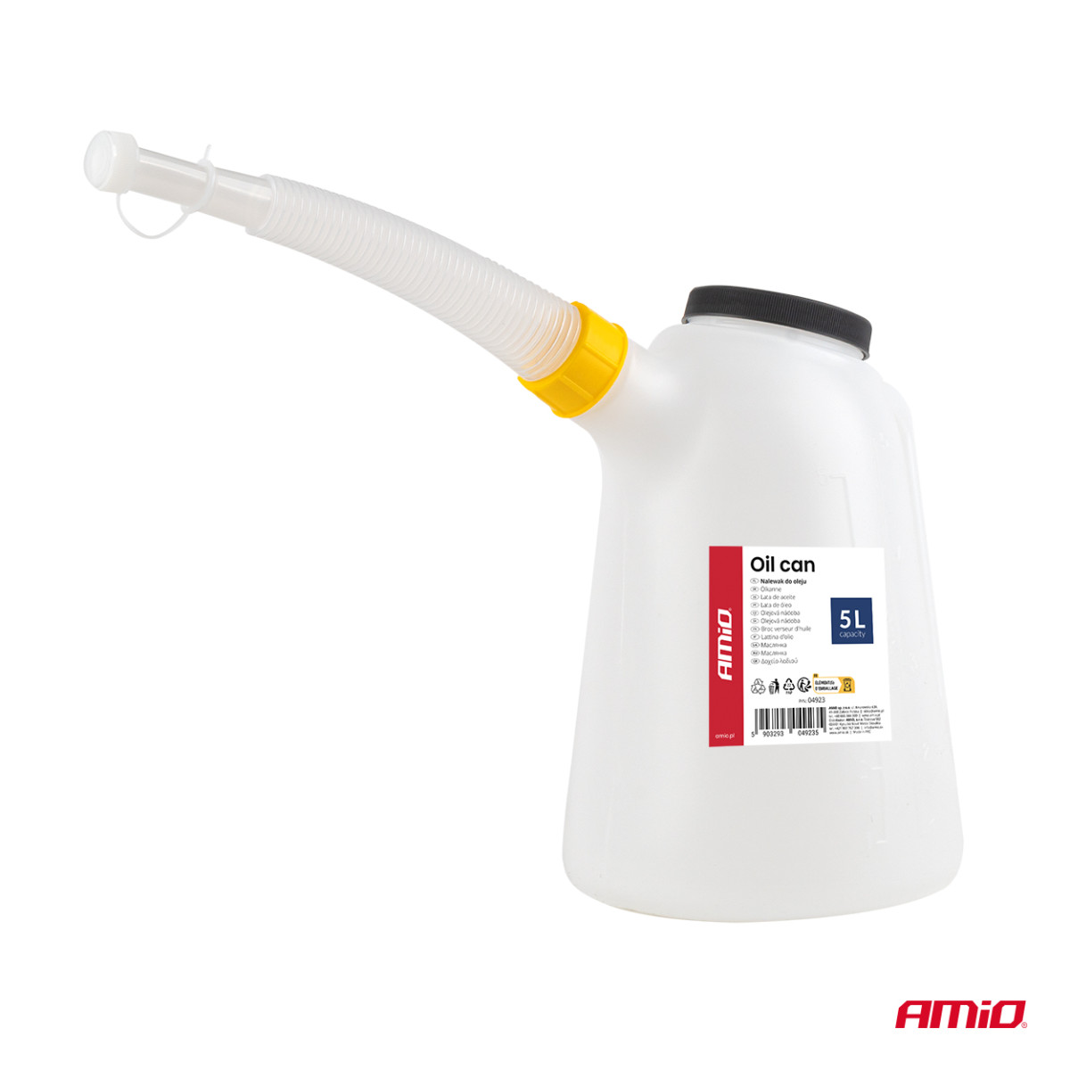 Õli täitekanister, 5 l, AMIO-04923