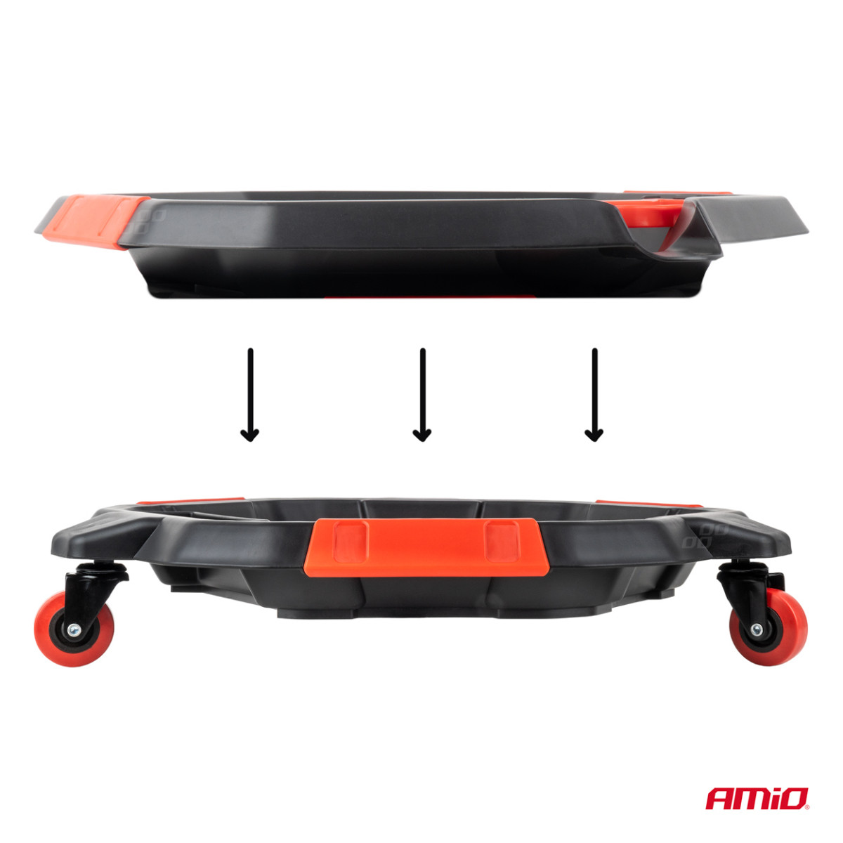 Õlikogumismahuti ratastega AMIO-04264