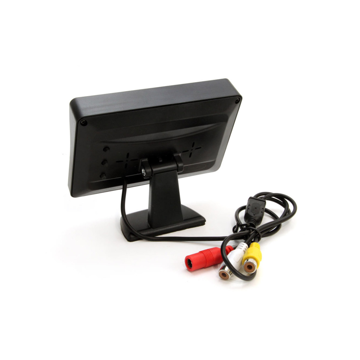 Parkimisabisüsteem TFT01 4.3" HD-305 LED-kaameraga, 4 musta andurit 28 mm, sisemine paigaldus