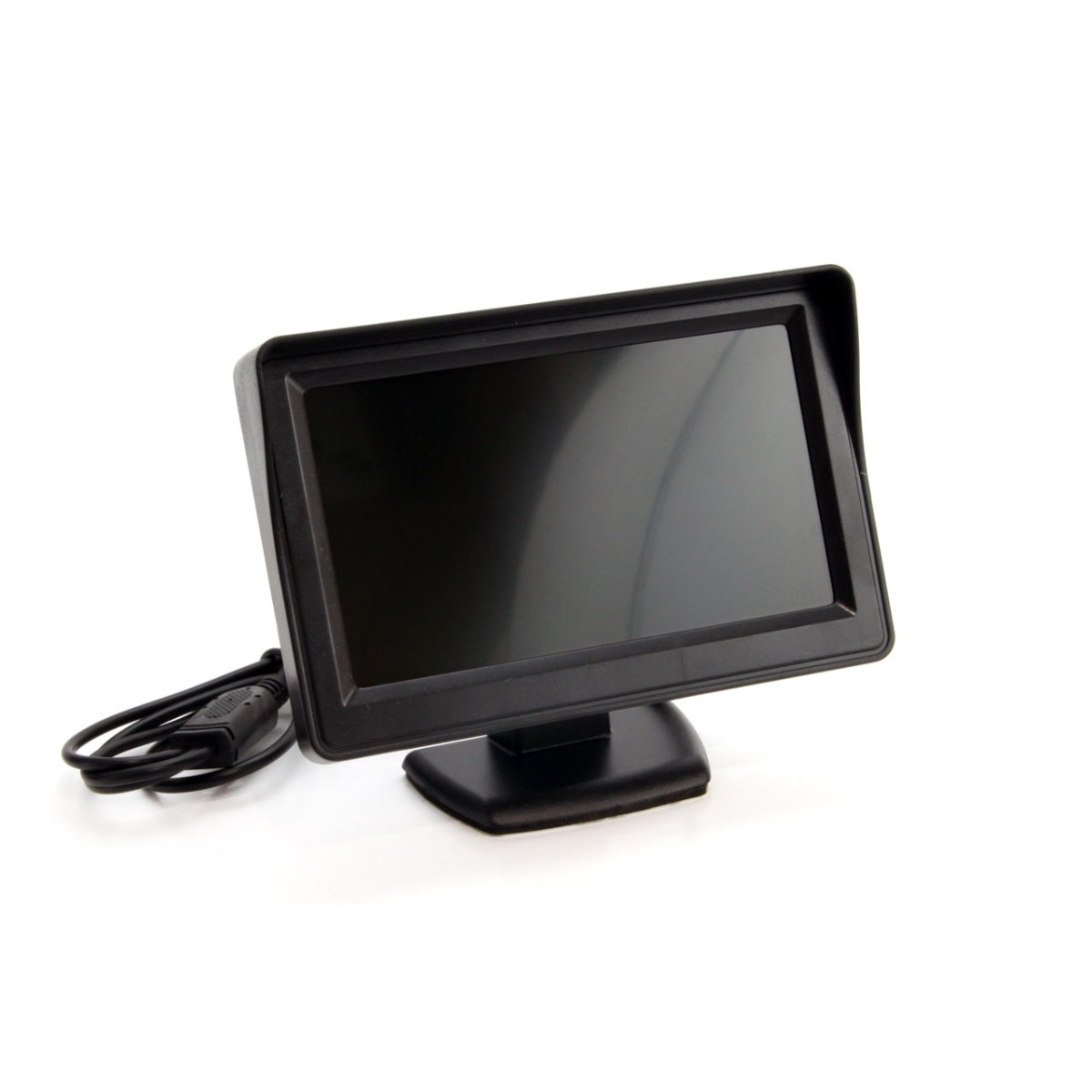 Parkimisabisüsteem TFT01 4.3" HD 315 LED-kaameraga, 4 musta anduriga 22 mm