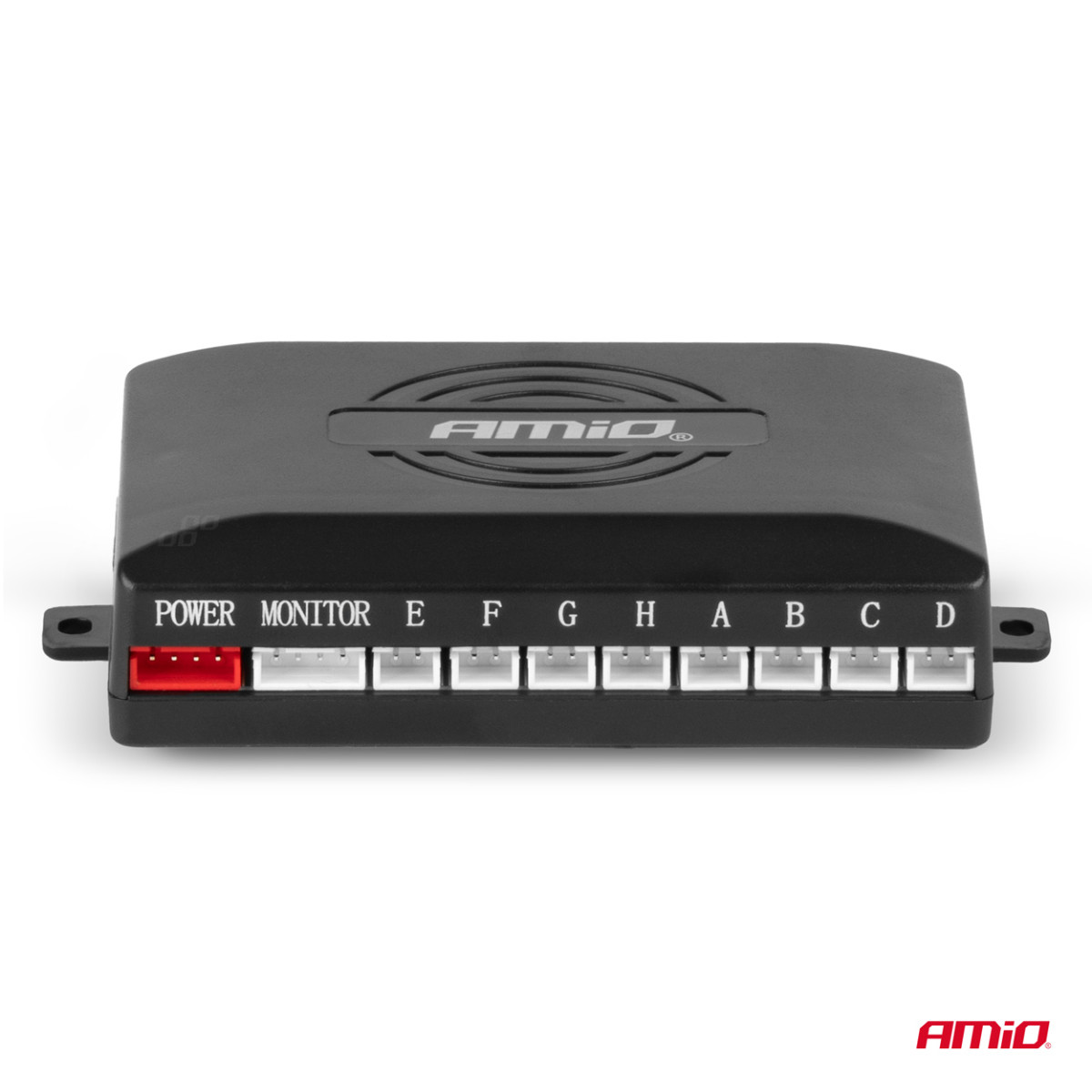 Parkimisabi süsteem helisignaaliga, 8 musta andurit GOLD 18mm AMIO-01604