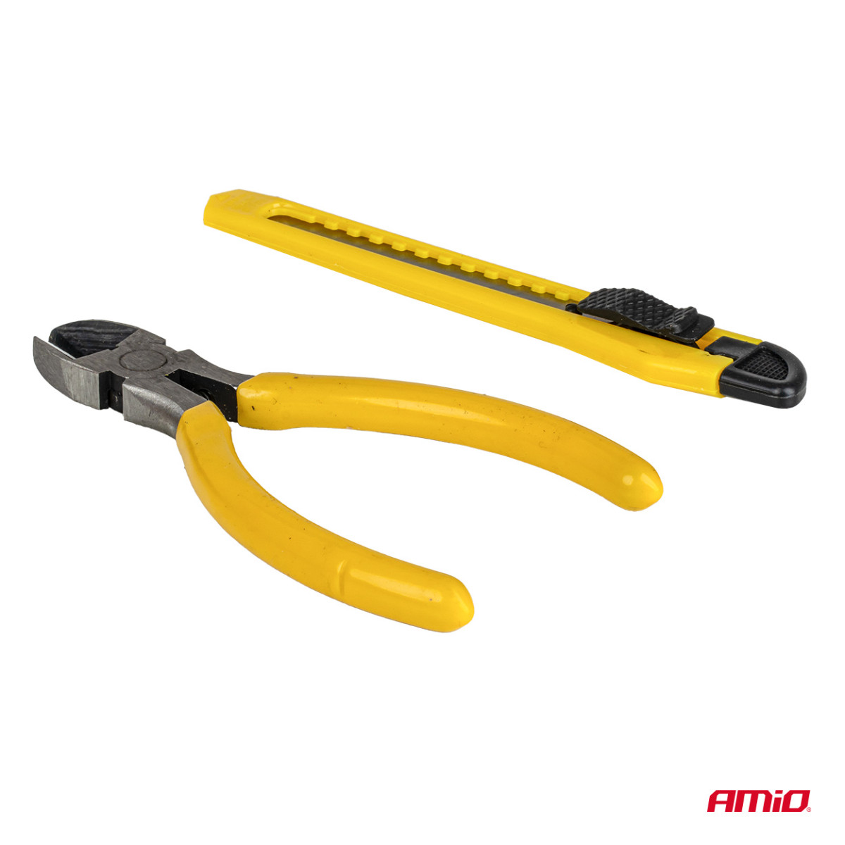 Plastikust keevituskomplekt klambritega, 200 tk. AMIO-04745