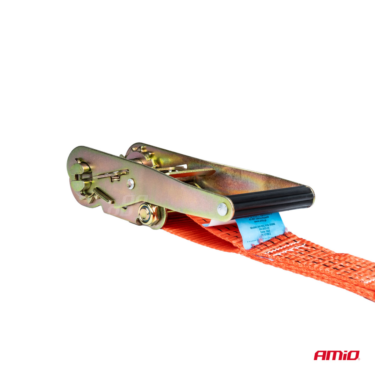 Kaubakinnitusrihm pingutiga 5000 kg, 10 m x 50 mm, AMIO-03300