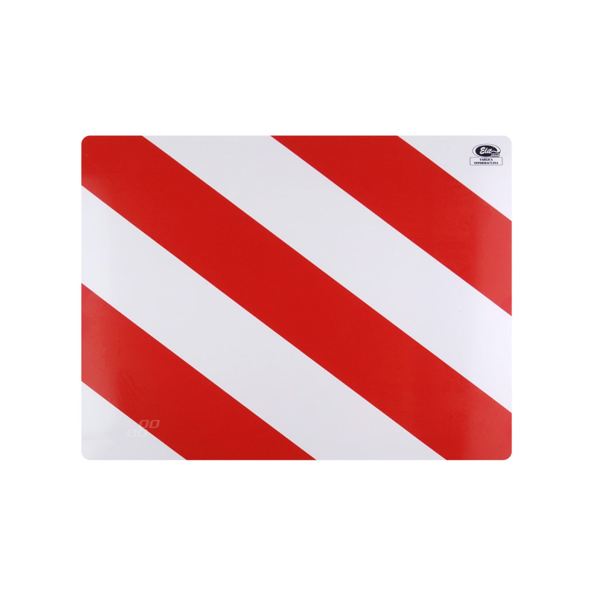 Tagumine hoiatusmärk TI-PG, parem 101-04W-33, 30x40 cm