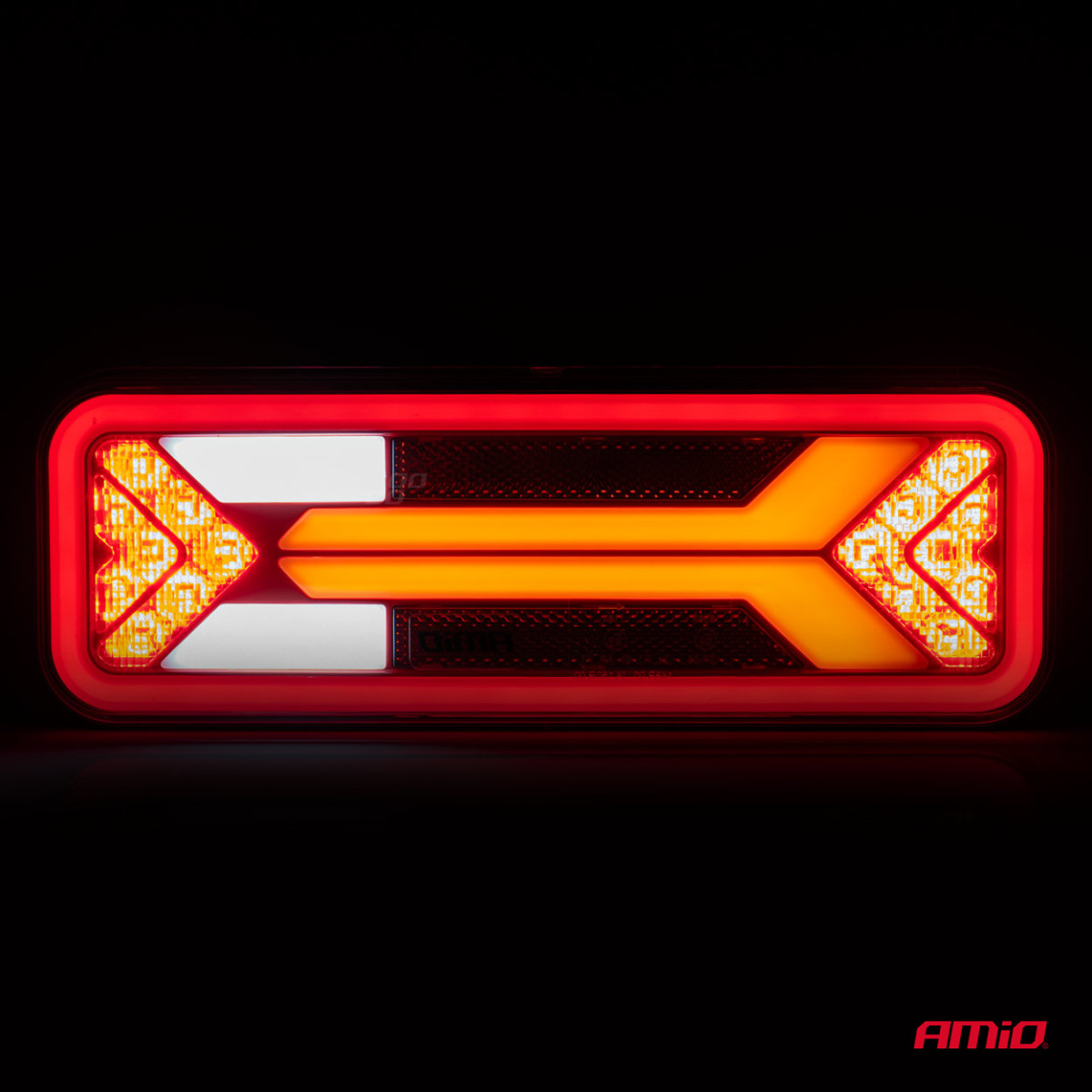 Multifunktsionaalne LED-tagatuli RCL-09-R dünaamiline, parem 