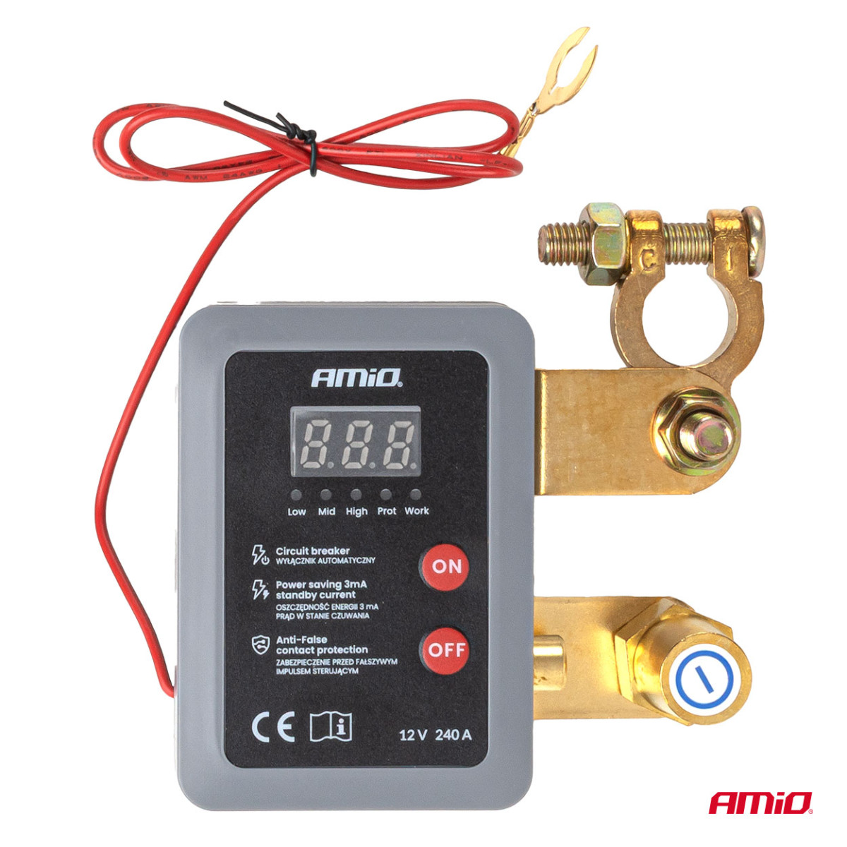Aku lahtiühendaja 12V 240A (BATT) AMIO-04832