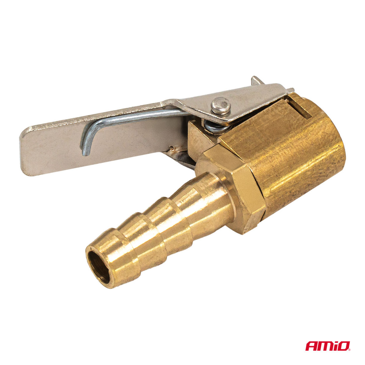 Rehviventiili täitepea Schrader 1/4" NPT AMIO-04472