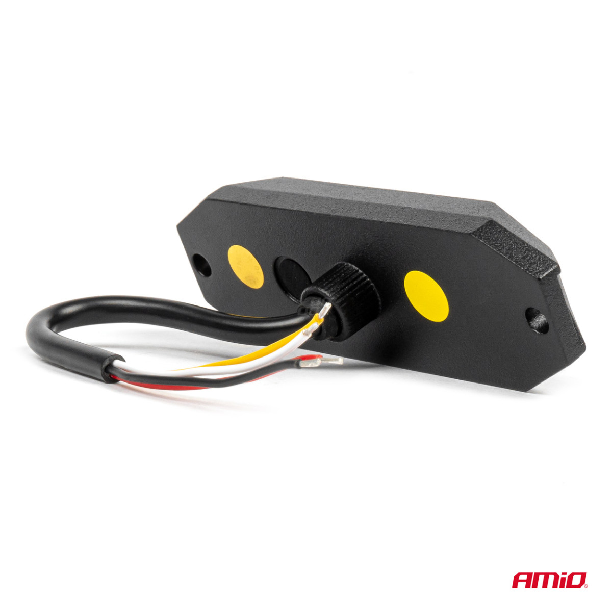 Lame LED-hoiatustule vilkur, oranž, 4x3W, R65 R10, 12V/24V, IP6K9K AMIO-03929