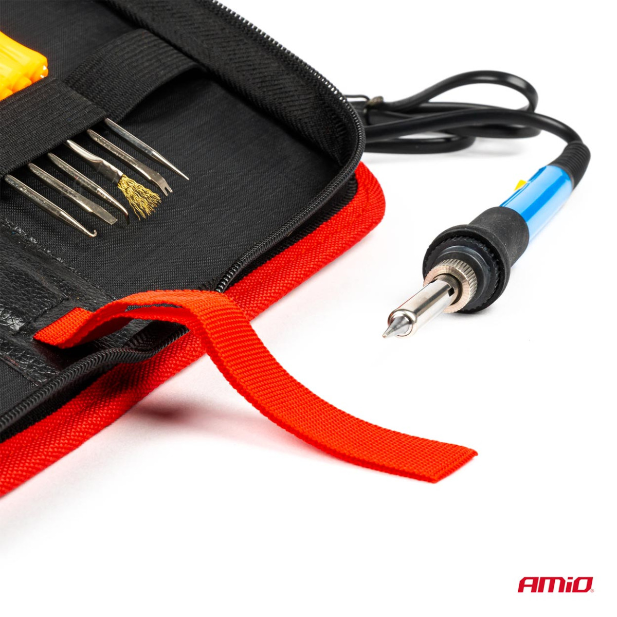 Täppisjootekolb – 20-osaline komplekt, AMIO-03285