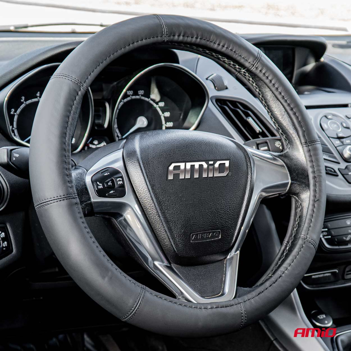 Auto roolikate 39-41 cm, ehtne nahk, SWC-48-L