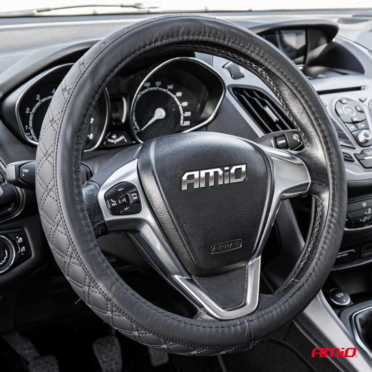 Auto roolikate 37-39 cm, ehtne nahk, SWC-51-M