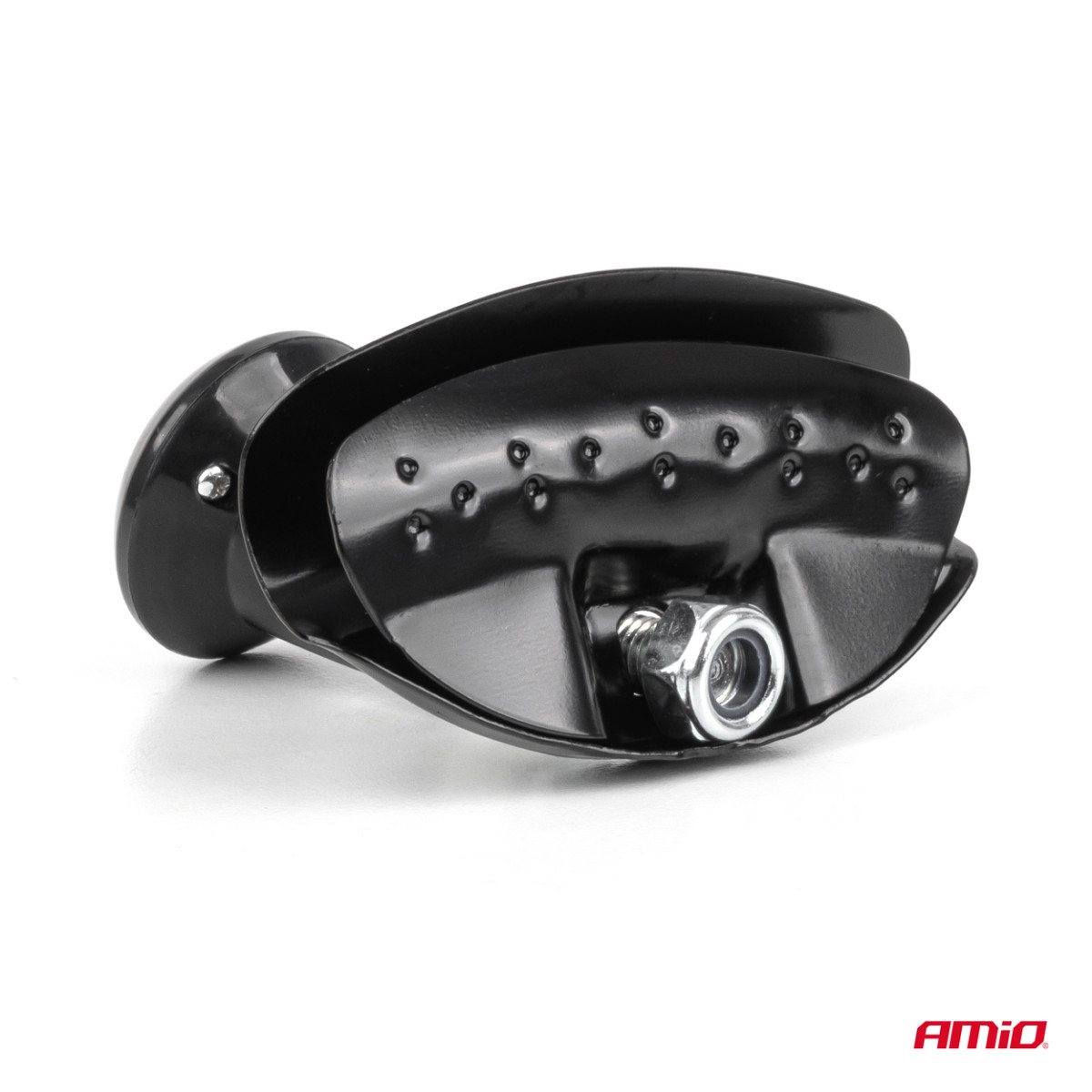Rooliratta nupp, must, AMIO-04974