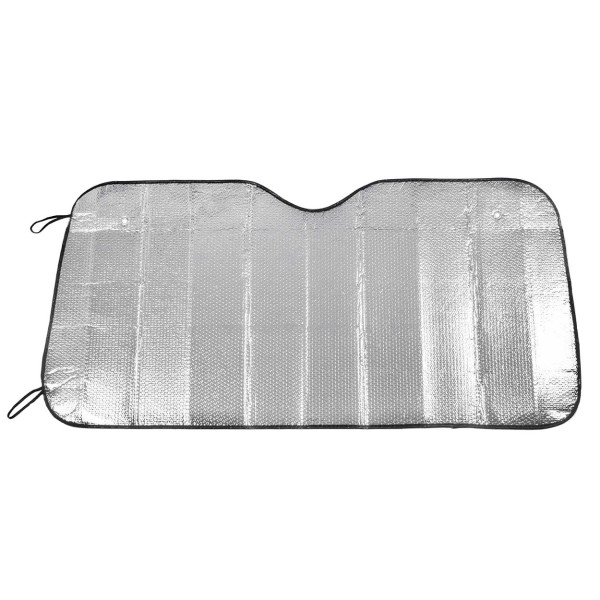 Esiklaasi kaitse 145x70 cm, hõbedane, PE mull AMIO-01532