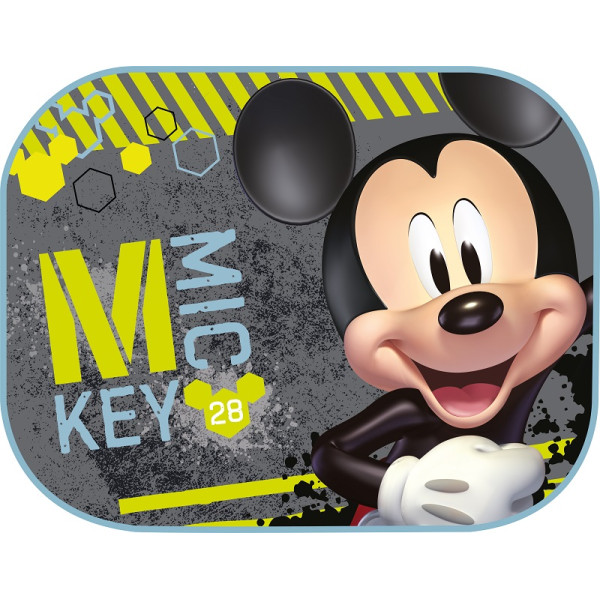 Auto külgmised päikeserulood 44x35 cm, 2 tk, Mickey