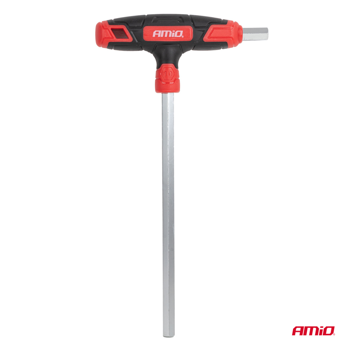 Kuuskantvõtmete komplekt T-käepidemega, 8 tk. AMIO-04826