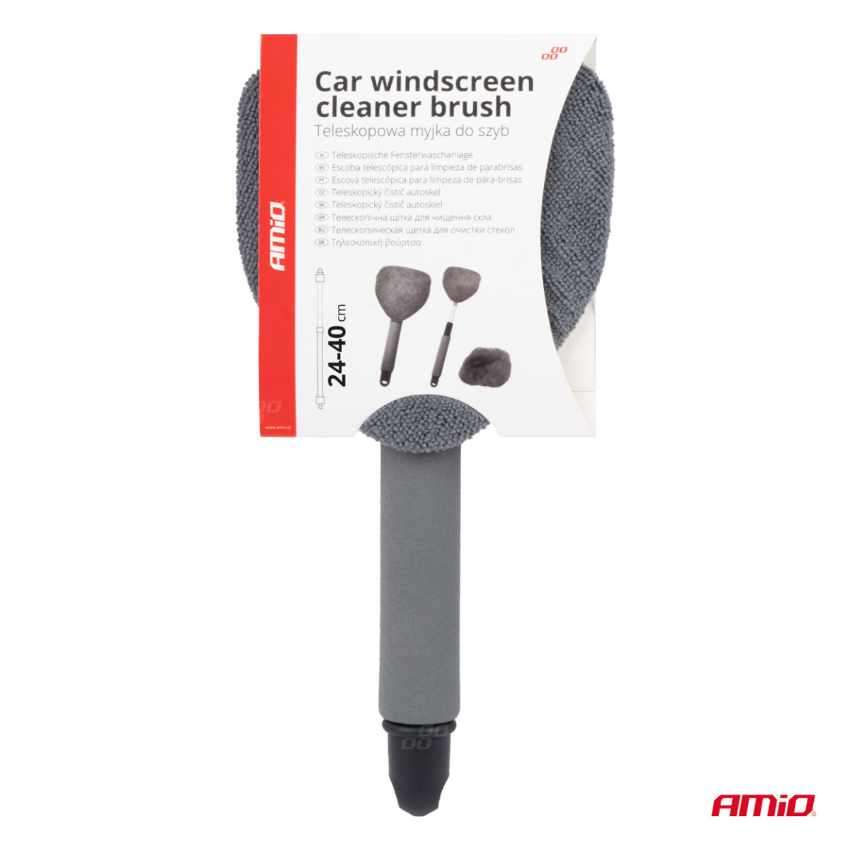 Teleskoopiline kolmnurkne mikrokiust aknapuhastushari