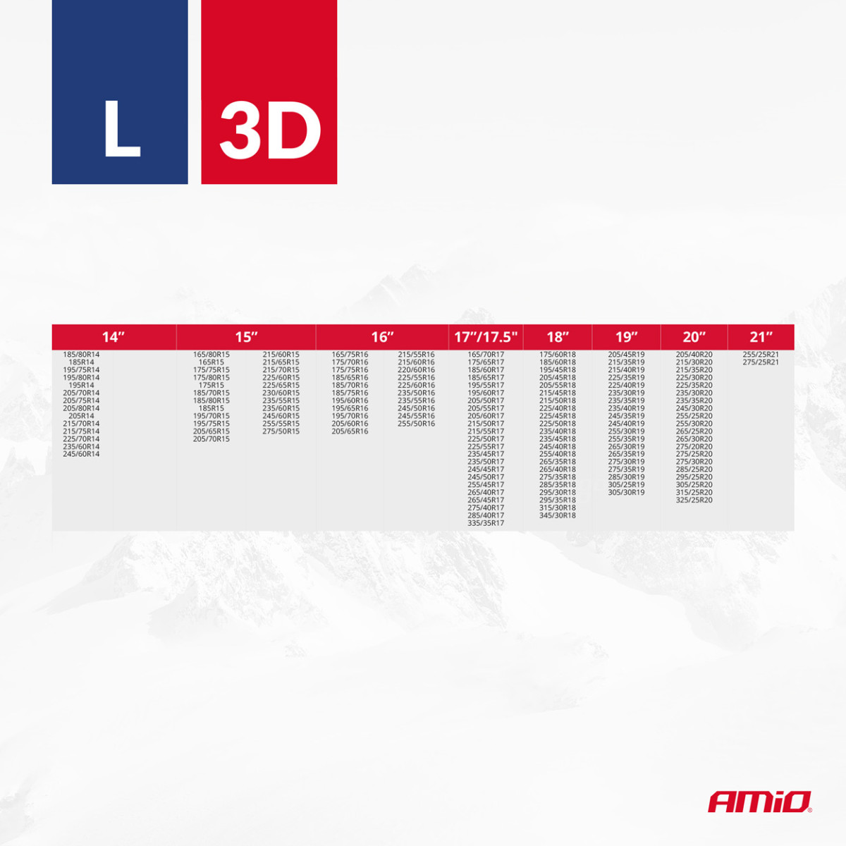 Tekstiillumeketid 3D, L, 2 tk.