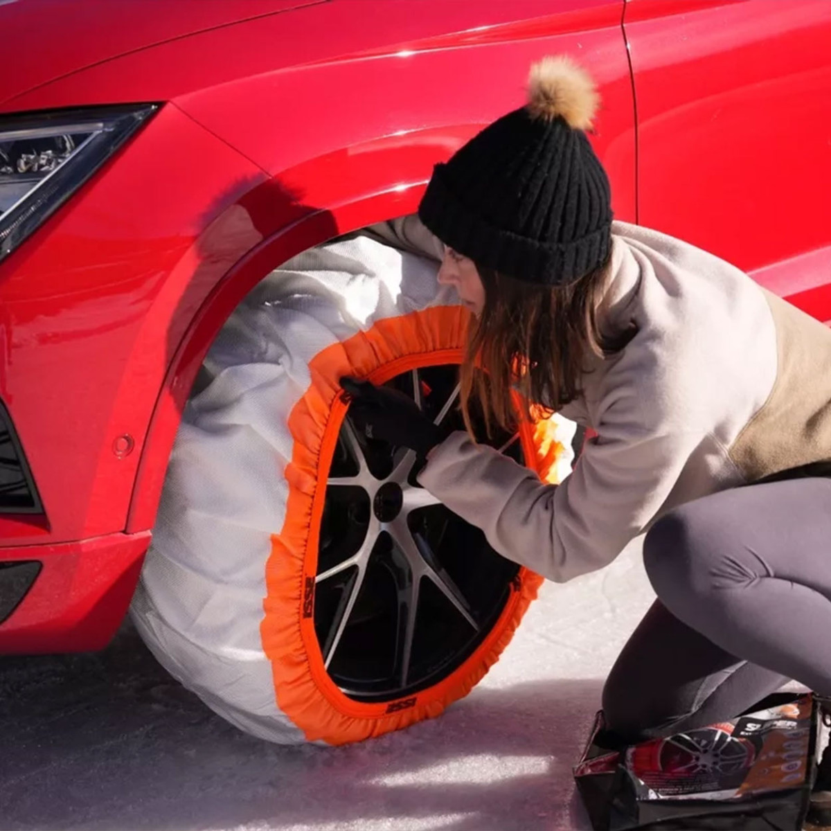 Tekstiilist lumeketid Super 66, 2 tk.