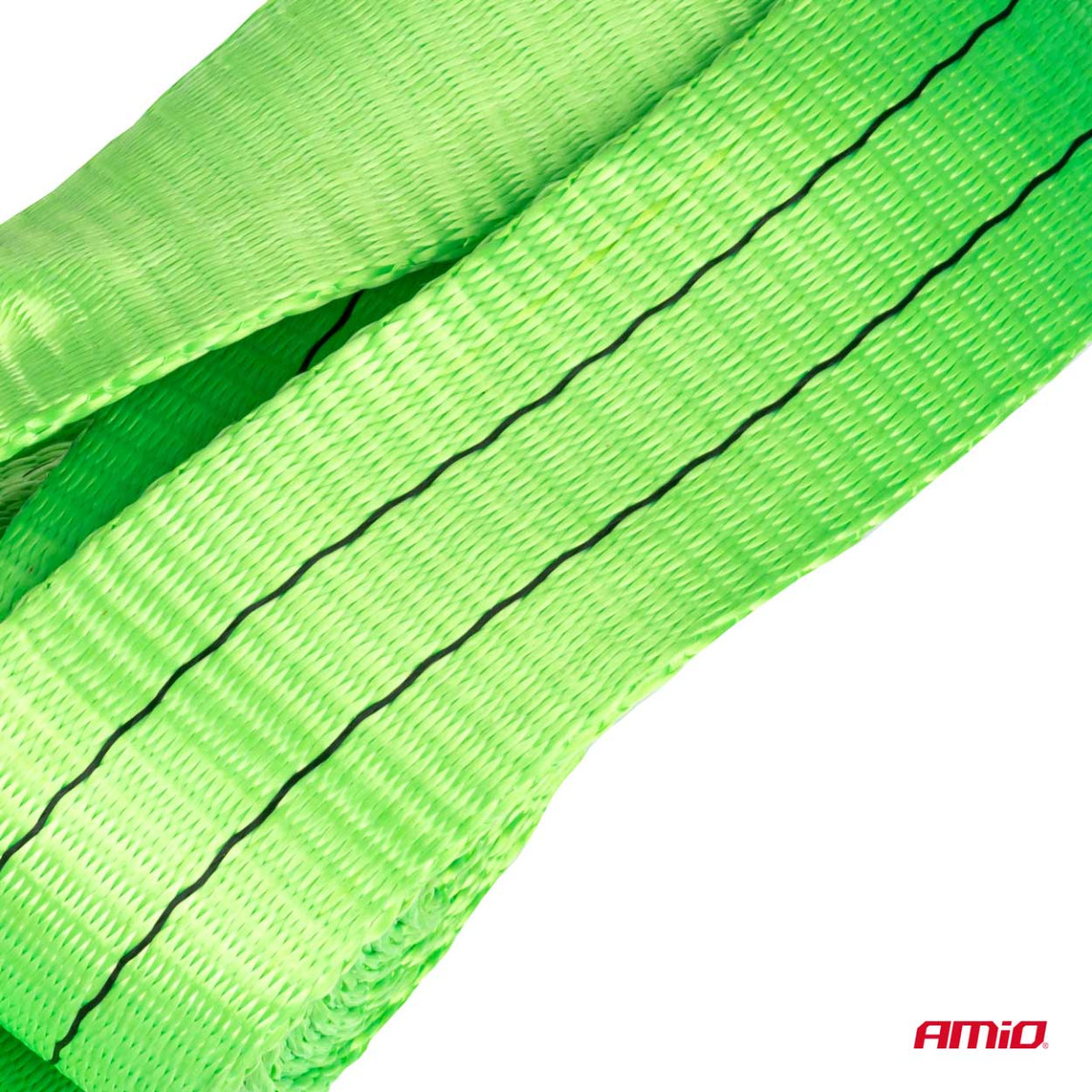 Puksiirtross 9000kg 60mm 5m konks + konks AMIO-02015