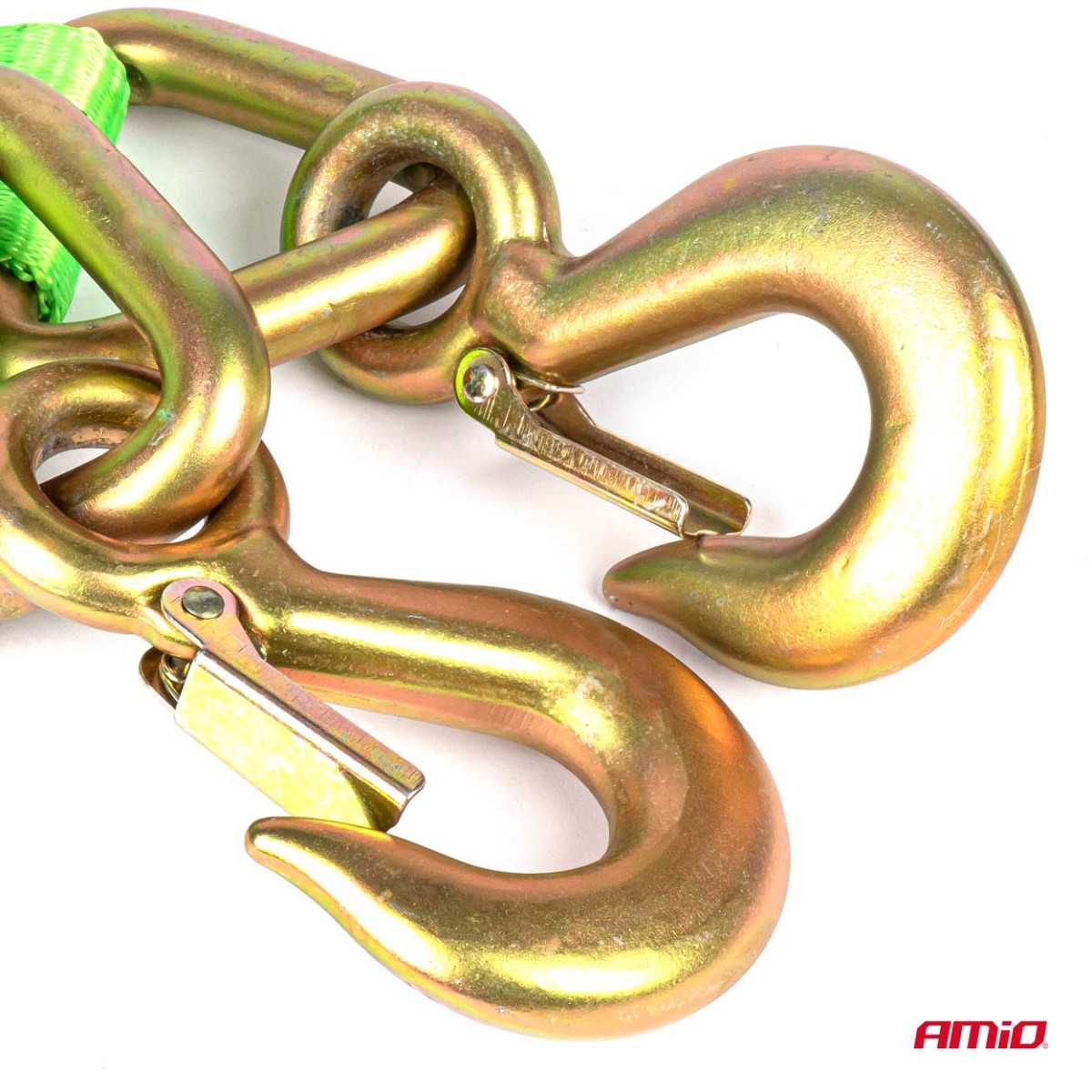 Puksiirtross 9000kg 60mm 5m konks + konks AMIO-02015