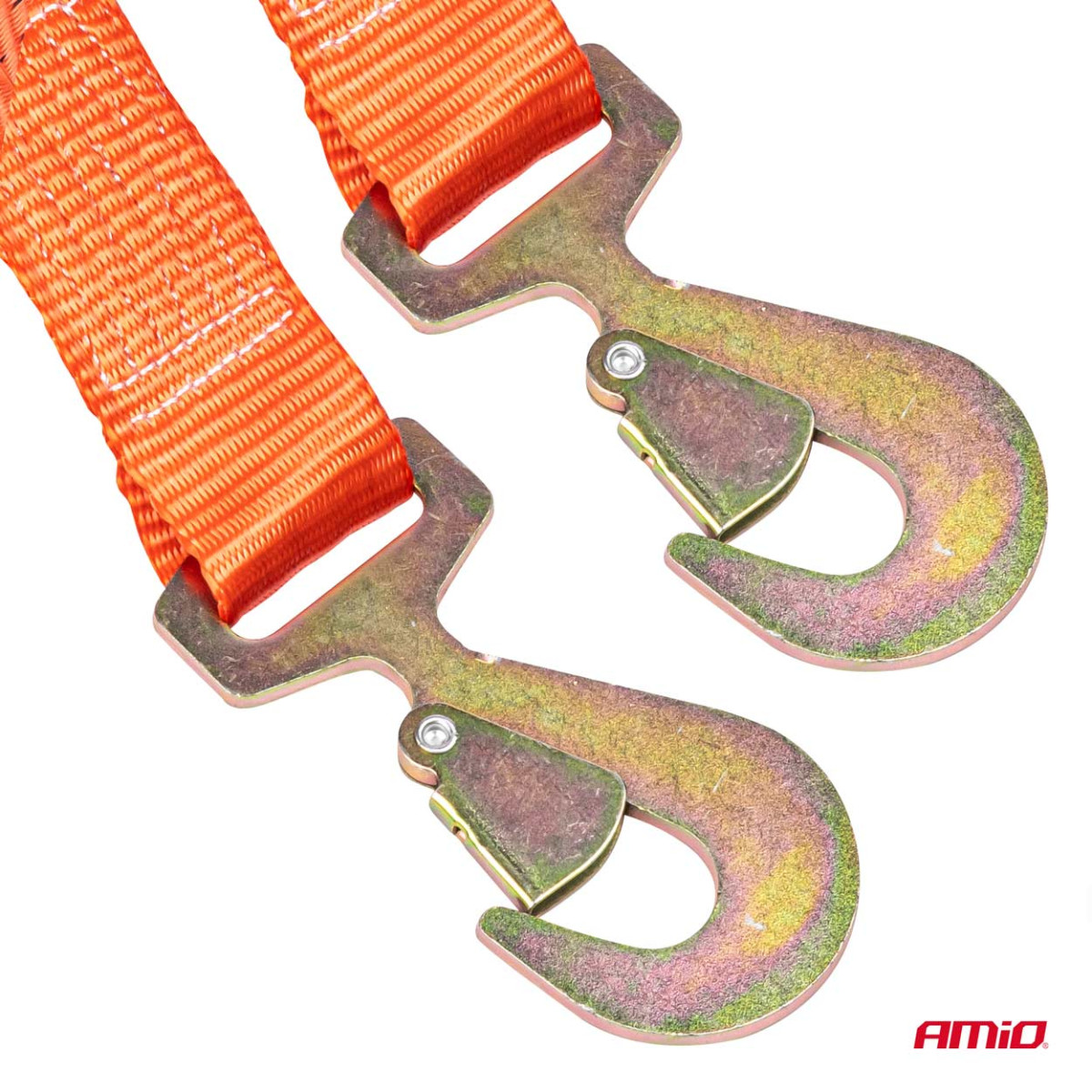Painduv haakekonks 4500 kg 50 mm 4 m konks+konks AMIO-02010