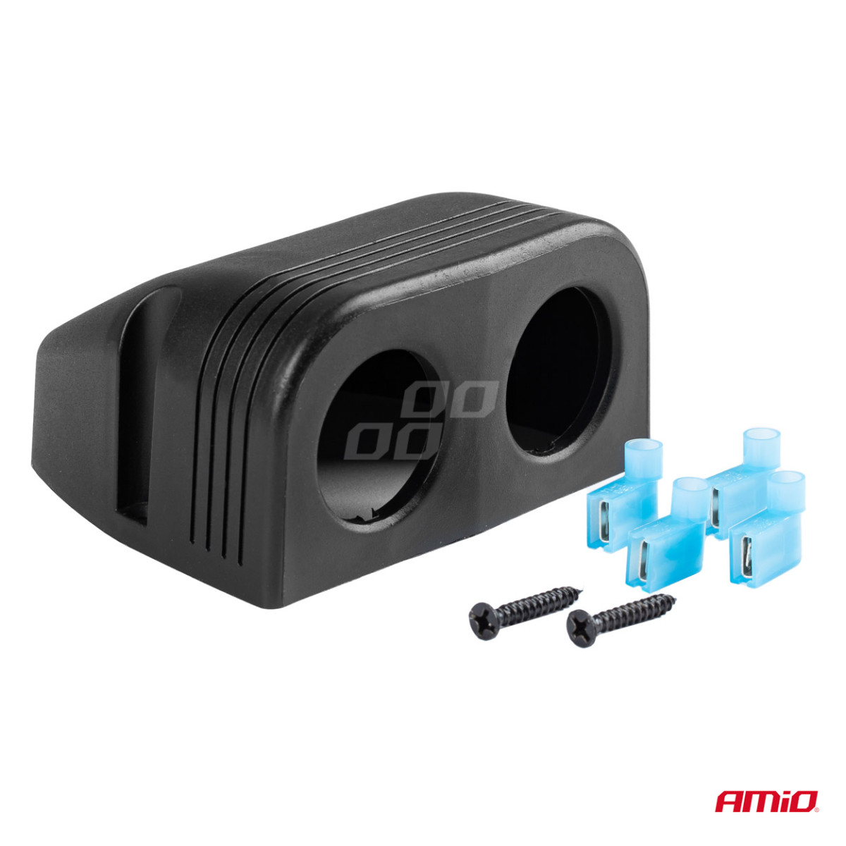 Kahe pesaga väline USB-paneelikarp MOD-16 AMiO-02866