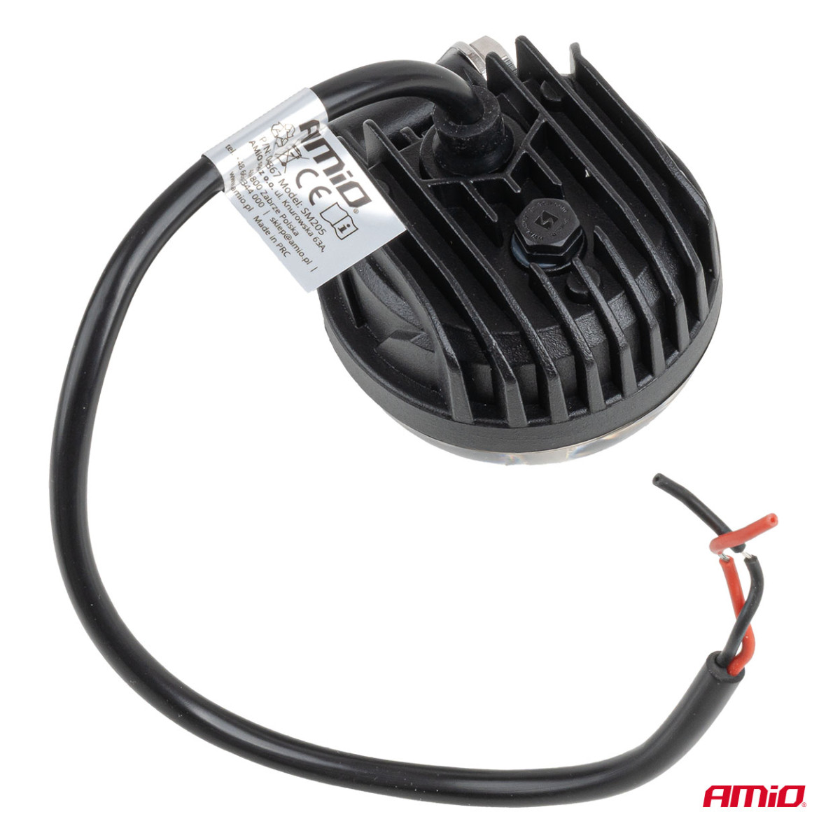 Kahveltõstuki ohutustsooni valgusti, U-kujuline, punase tulega, 10W 10–80V IP6K9K AMIO-04867