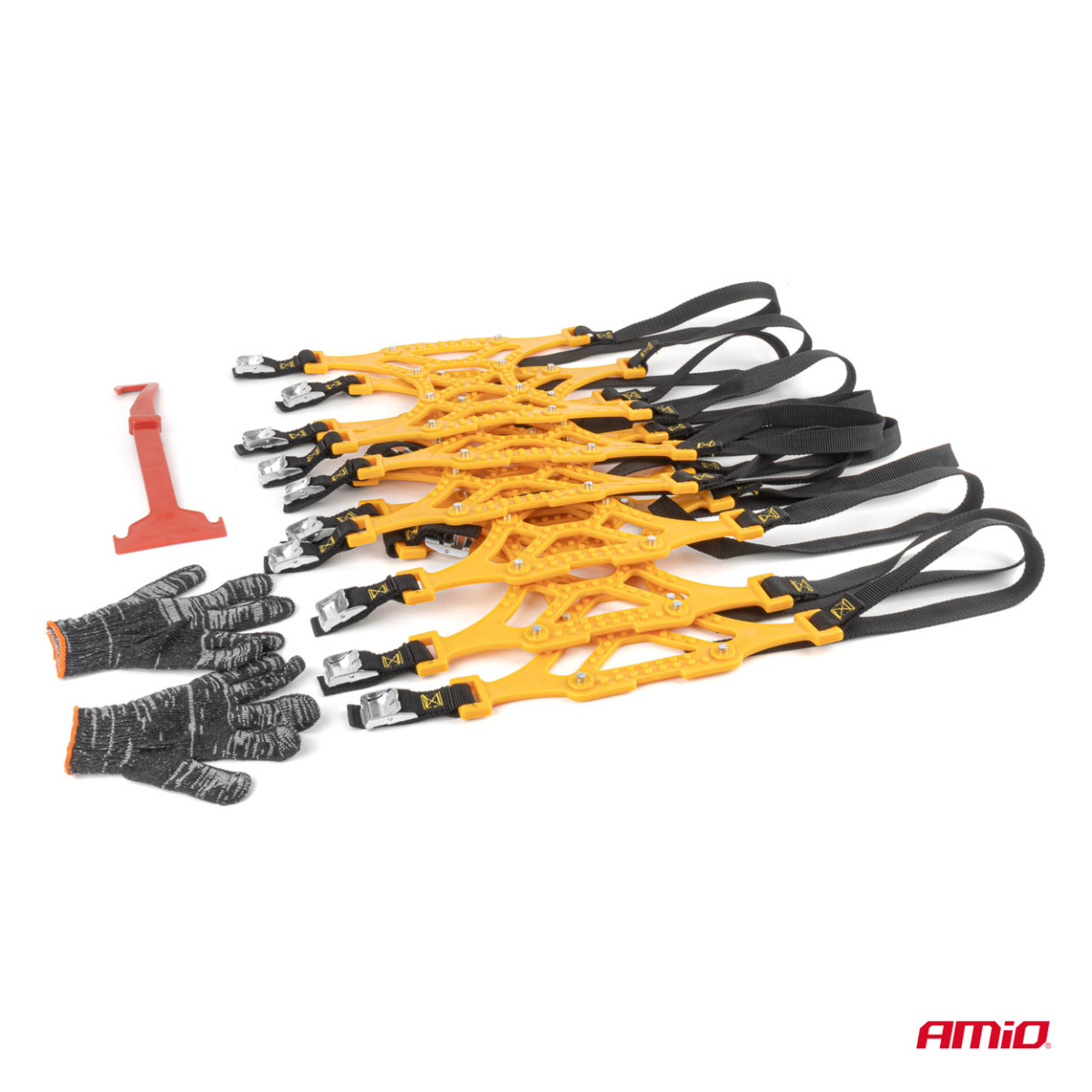 Rehvide libisemiskindlate ribade komplekt, 6 tk, AMIO-04947