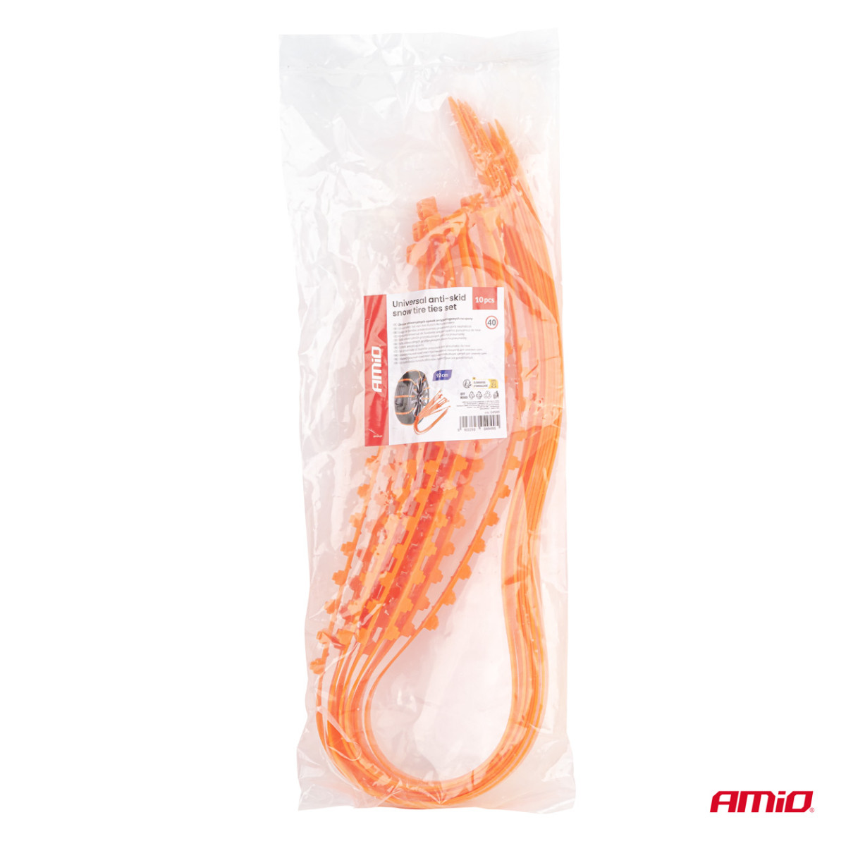 Rehvide libisemiskindlate ribade komplekt, 920 mm, 10 tk, AMIO-04949